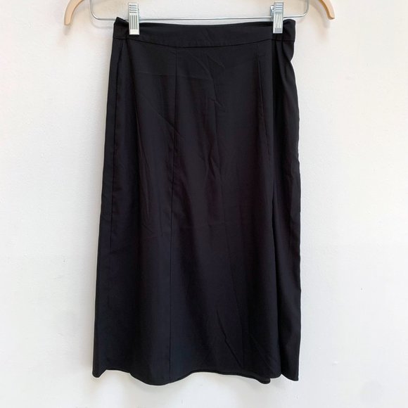 Universal Standard Luxe Twill Pencil Midi Skirt - Picture 4 of 11